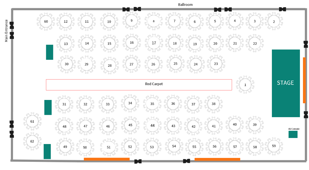 Ballroom Layout